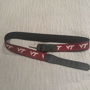 VIRGINIA TECH LOGO belt